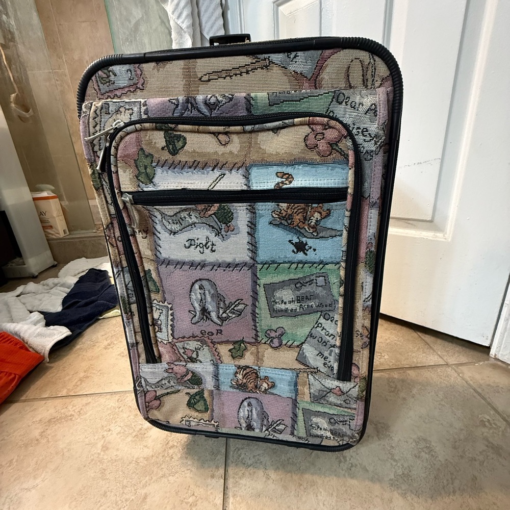 Walt Disney World Winnie the Pooh Carry on Suitcase